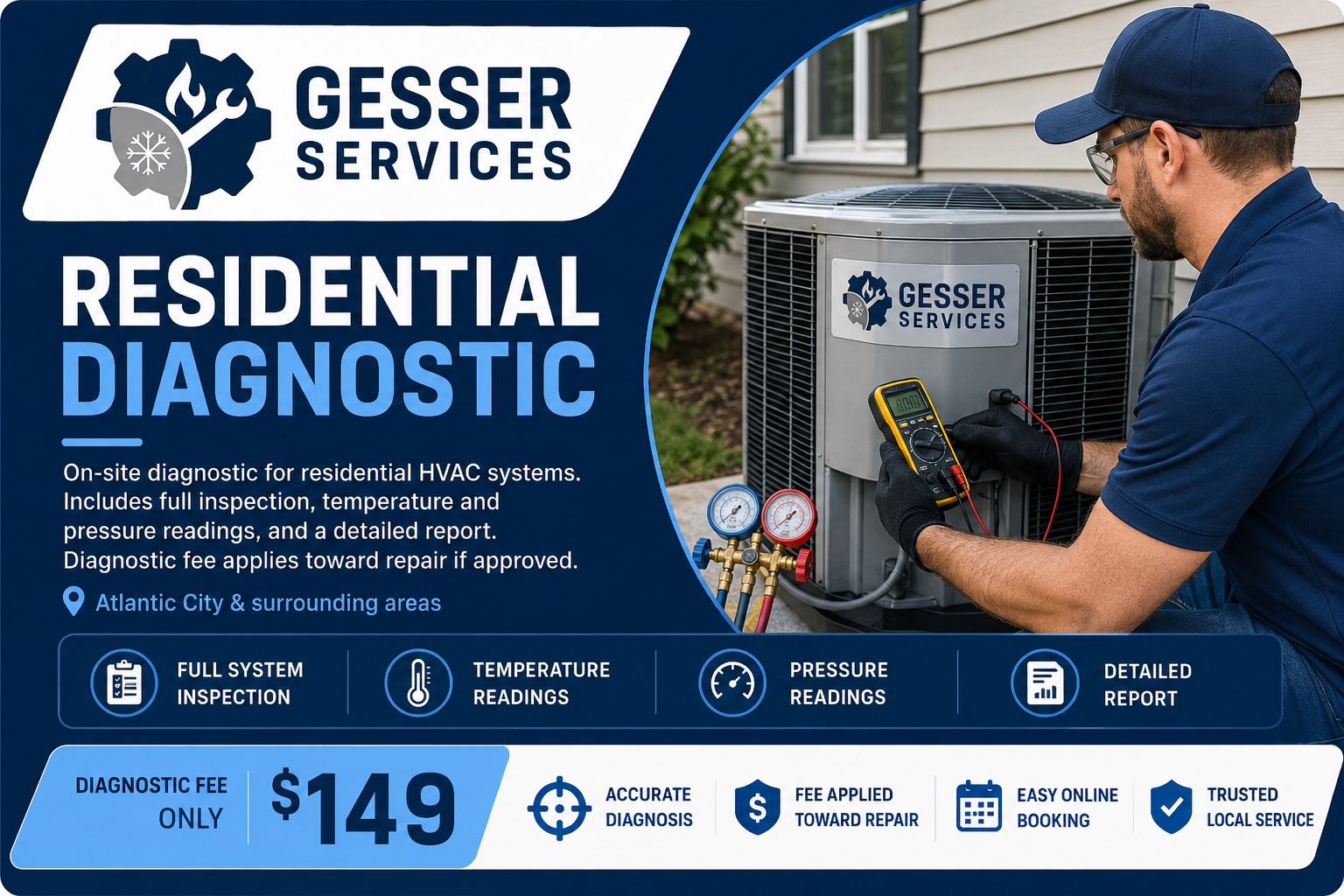 Residential Diagnostic - $149