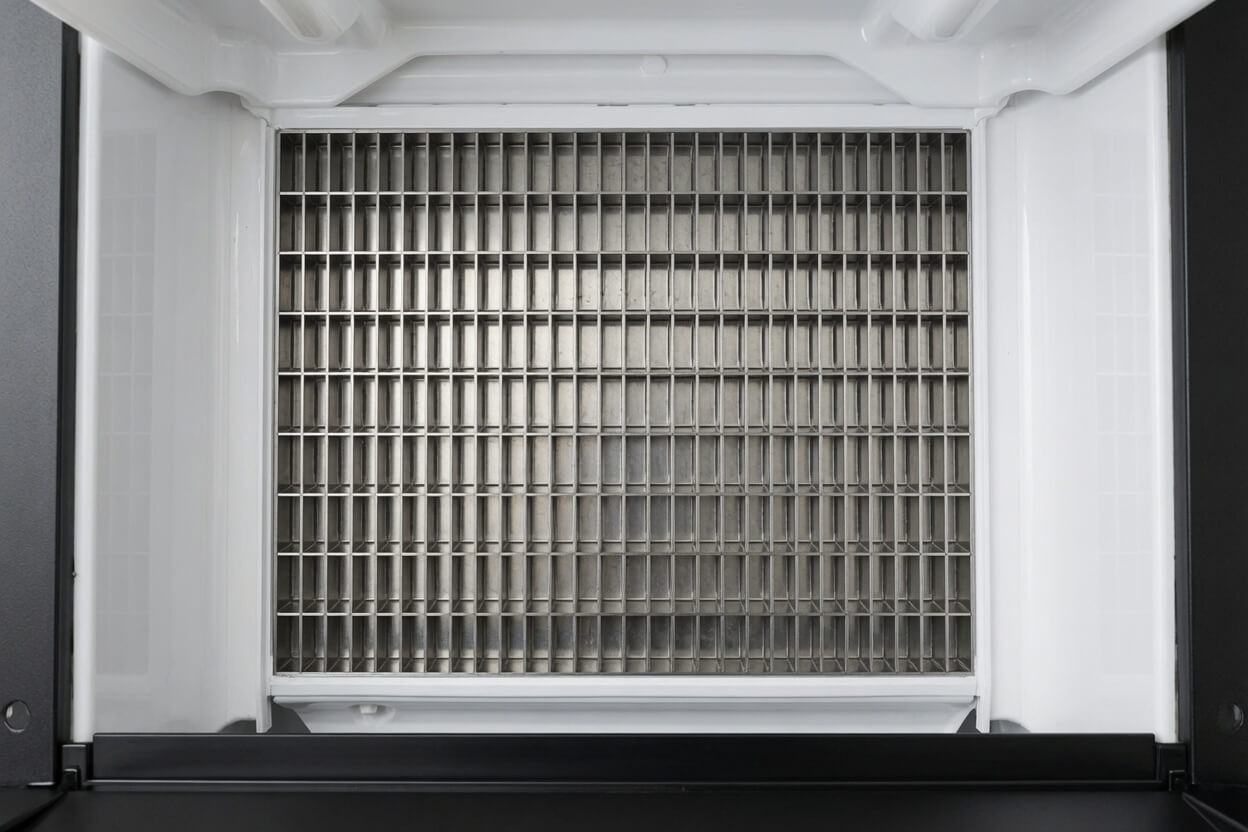 Commercial Ice Machine Cleaning — the same equipment after the service
